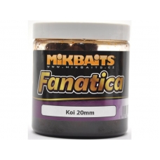 Mikbaits Boilie v dipu Fanatica Koi - balení 250ml 20mm